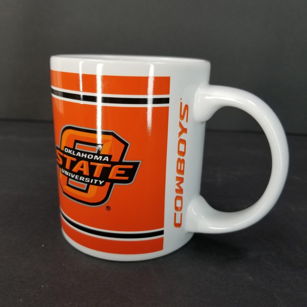 Oklahoma State University Cowboys Mug Boelter Brands‎ Orange White Ceramic 2015